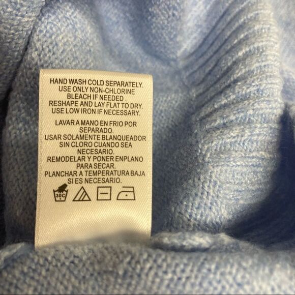 VINCE CAMUTO‎ Women’s Sweater, Marine Blue Size Large Oversized - Picture 13 of 13